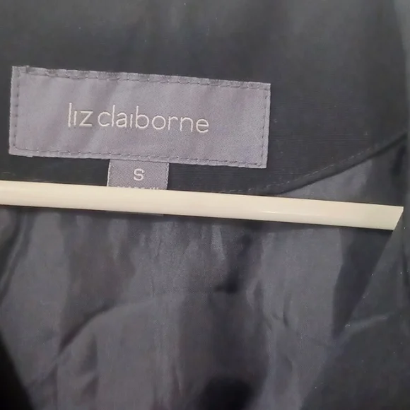 Liz Claiborne jacket, black size small, Did More Like a Medium - Picture 7 of 12